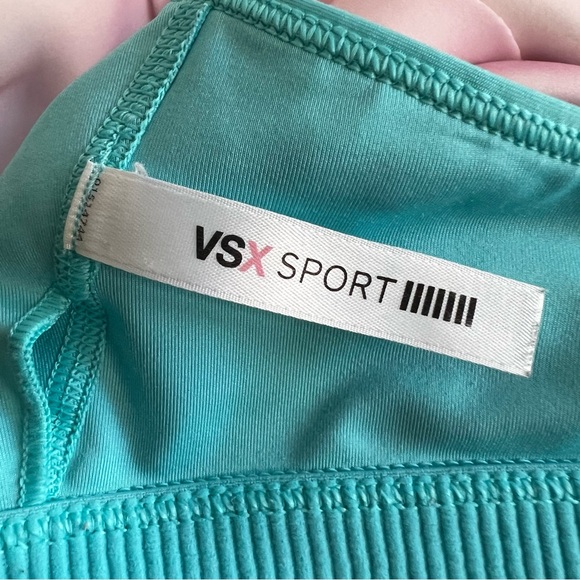 VSX Victoria's Secret Light Blue Strappy Sports Bra - Size Small - Picture 8 of 8